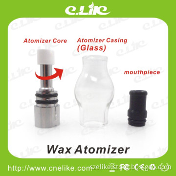 3.0ml Capacity Glass Wax Atomizer Popular Selling Ecig